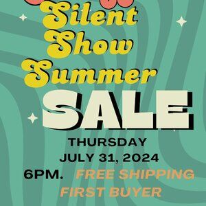 Summer Clothing Sale!  Free Shipping first buyer. Thursday 6pm